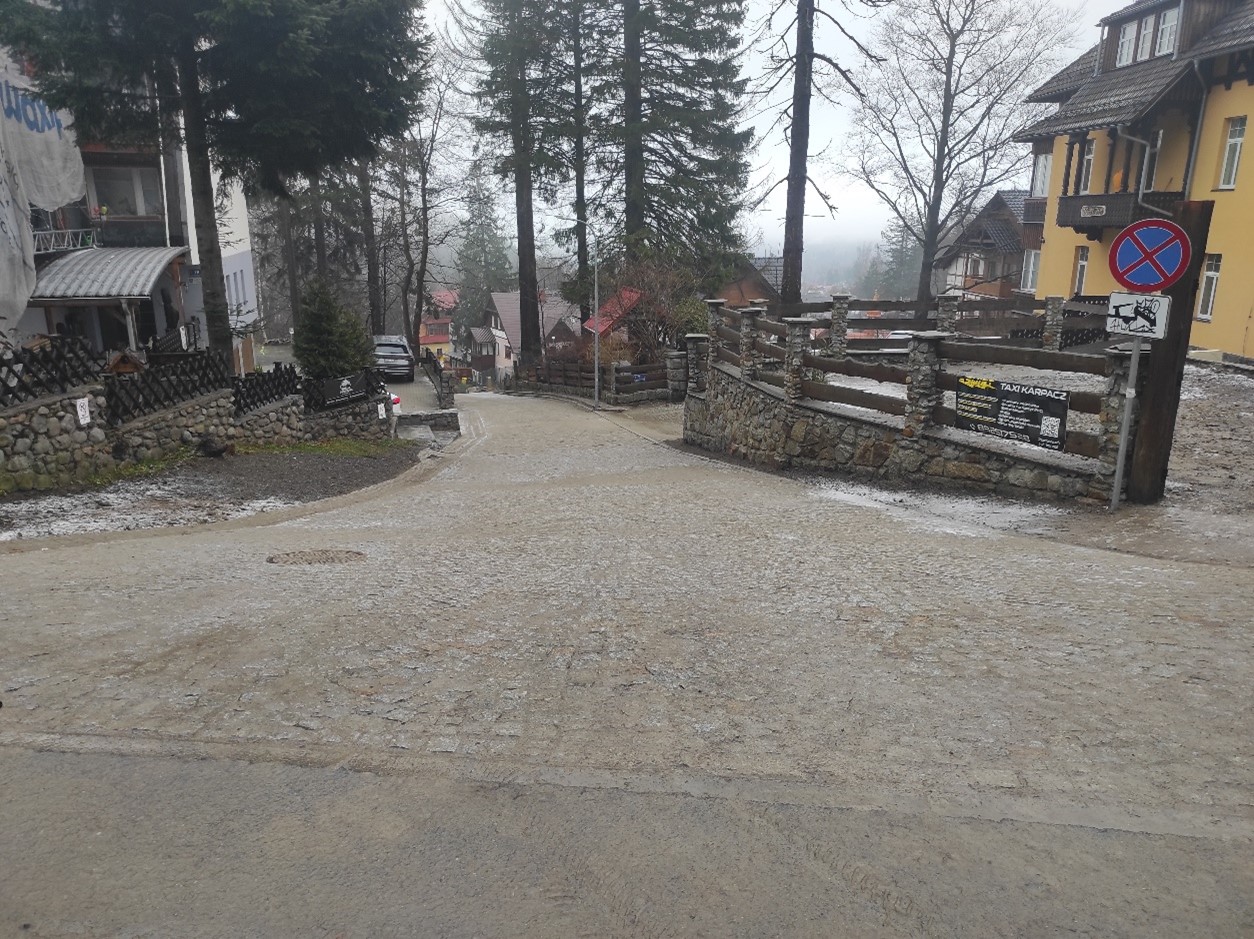 Przebudowa ulicy Słowackiego wraz z budową kanalizacji deszczowej w Karpaczu